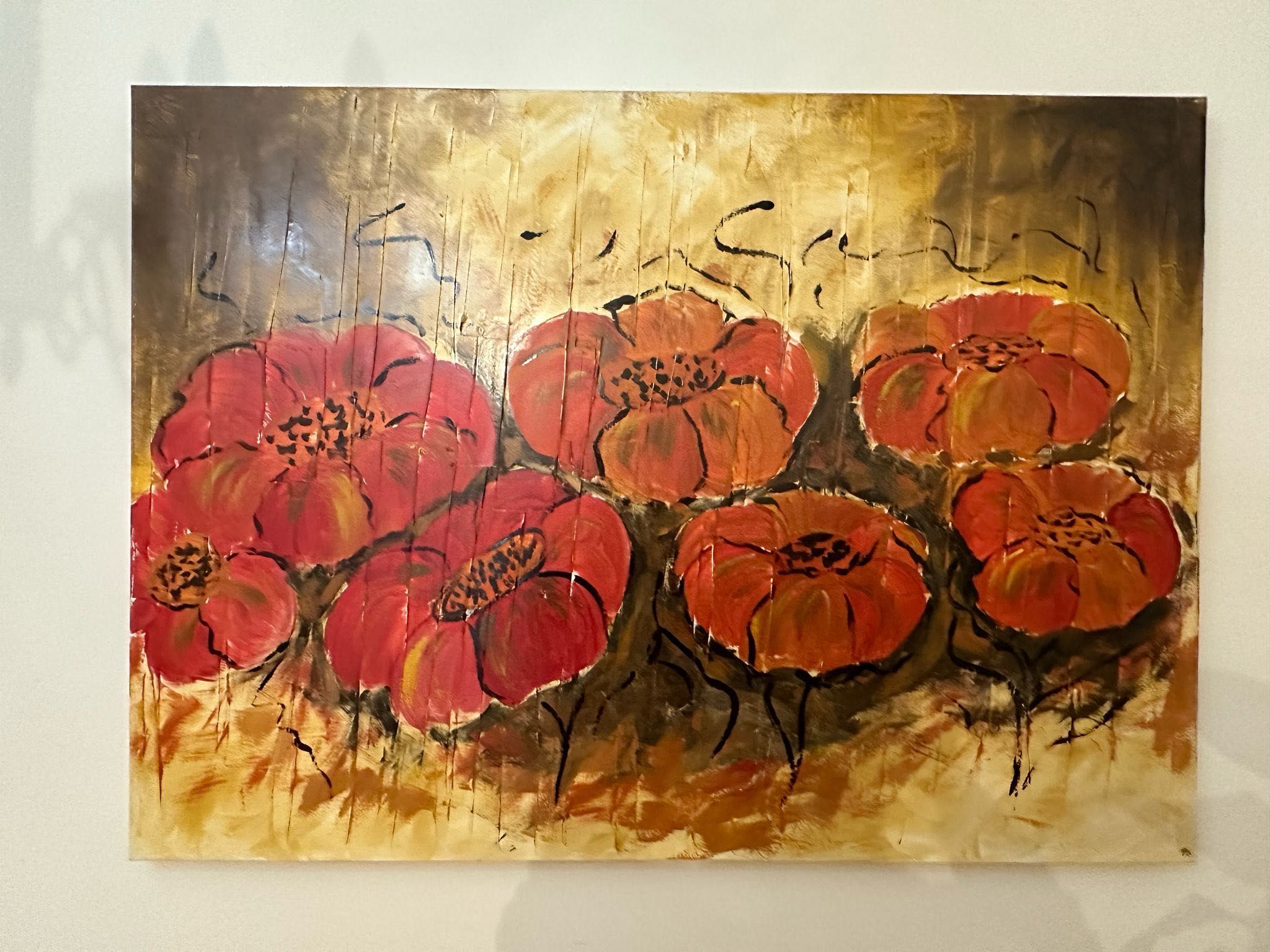 Quadro Os girassóis
