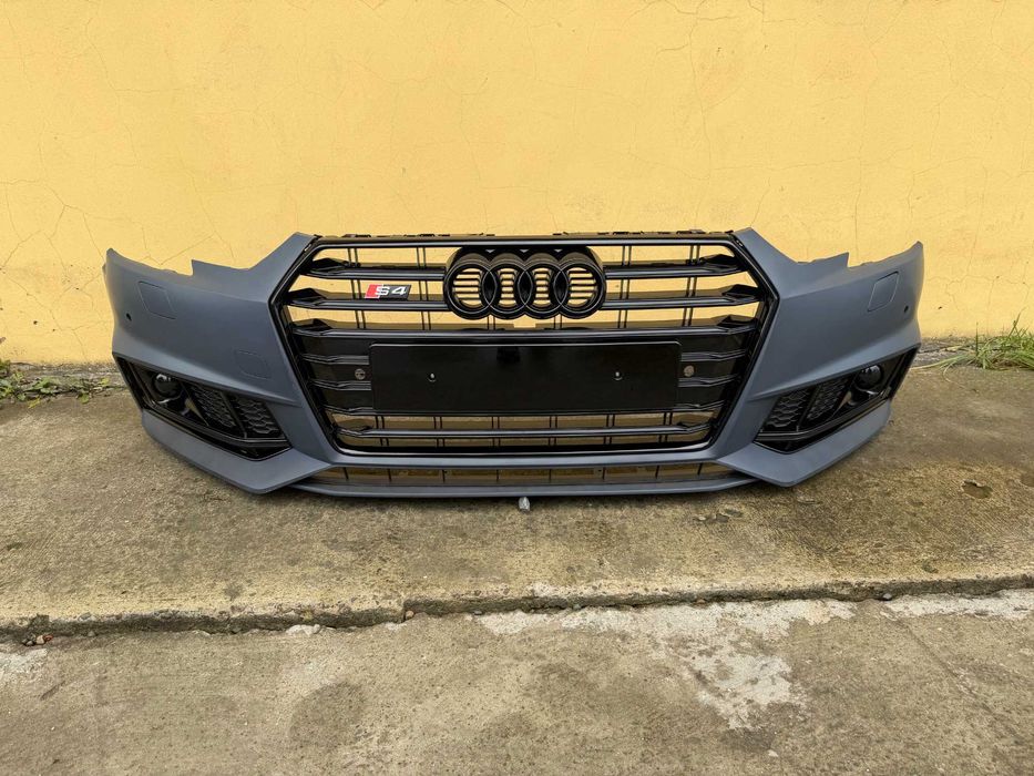 Передній під дистронік Audi A4 B9 2015-2019 року | бампер стиль S4