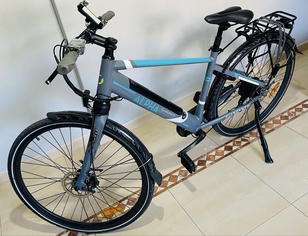 Peugeot Scooter 50cc + Bicicleta Elétrica Alpha Argento