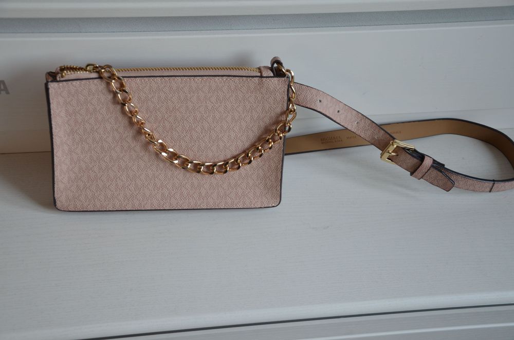 Michael Kors przepiękna  torebka/saszetka/nerka róż