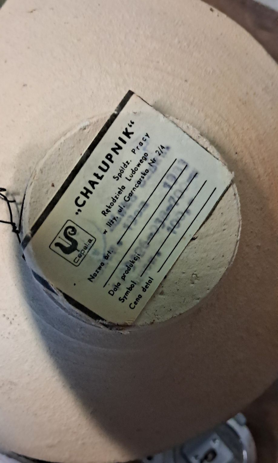 Chałupnik iłza ceramika artystyczna prl