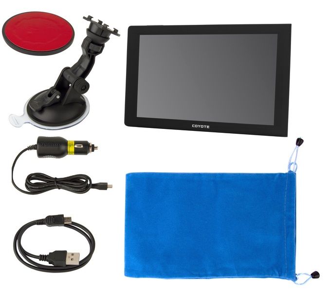 GPS-навігатор відеореєстратор Coyote 1090 DVR PRO 9 дюймів для TIR