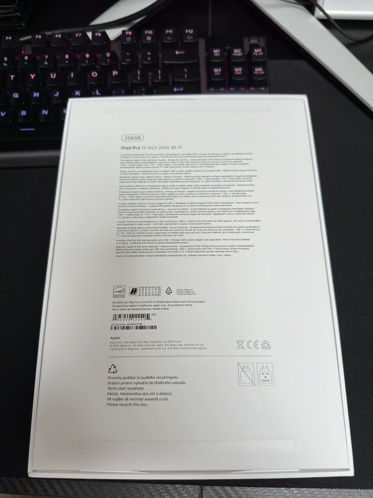 Ipad 11 pro (m4 - oled - 256gb)