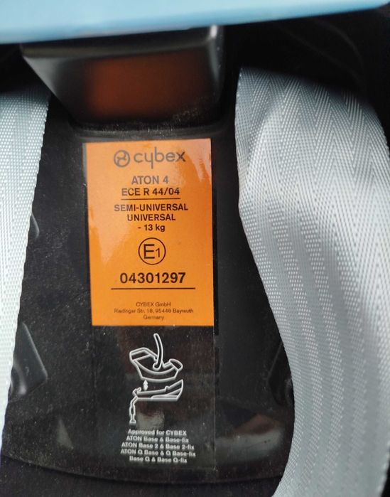 Автокрісло Cyberx  ATOM 4