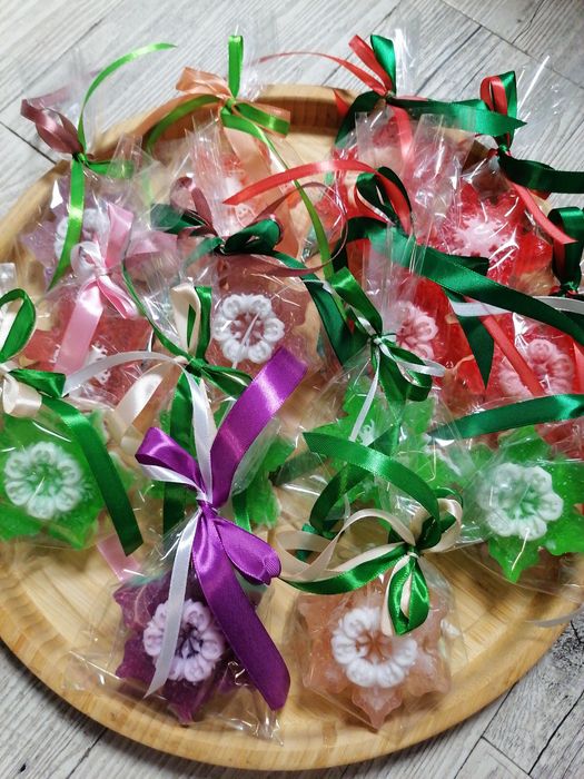 Mydełka ręcznie robione Prezent Święta Bożego Narodzenia Mydło