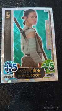 Karta limited edition star wars Rey power boost