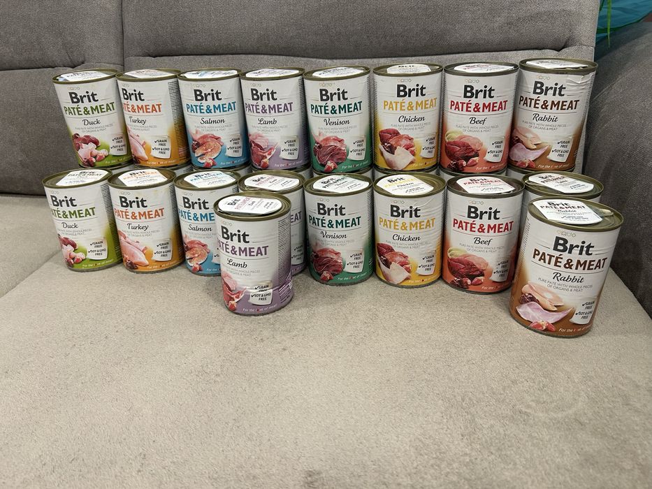 26 x400g BRIT Paté & Meat MIX smaków - mokra karma dla psa