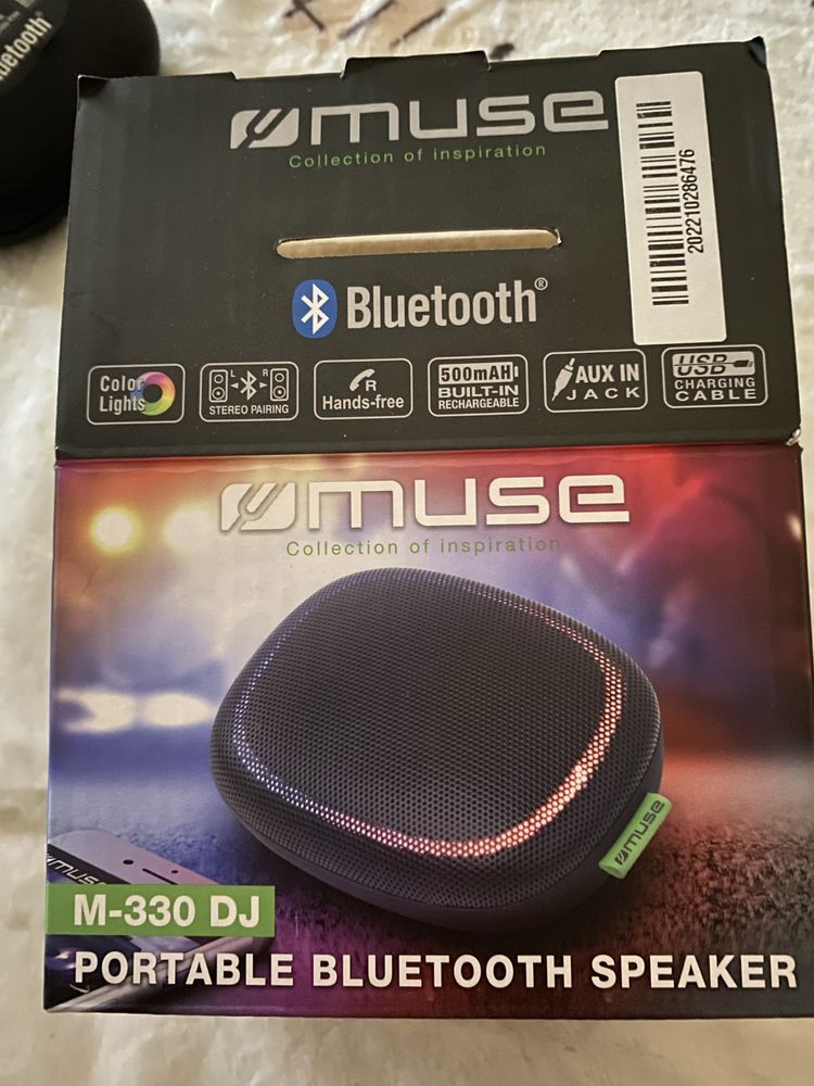 Coluna portatil nova