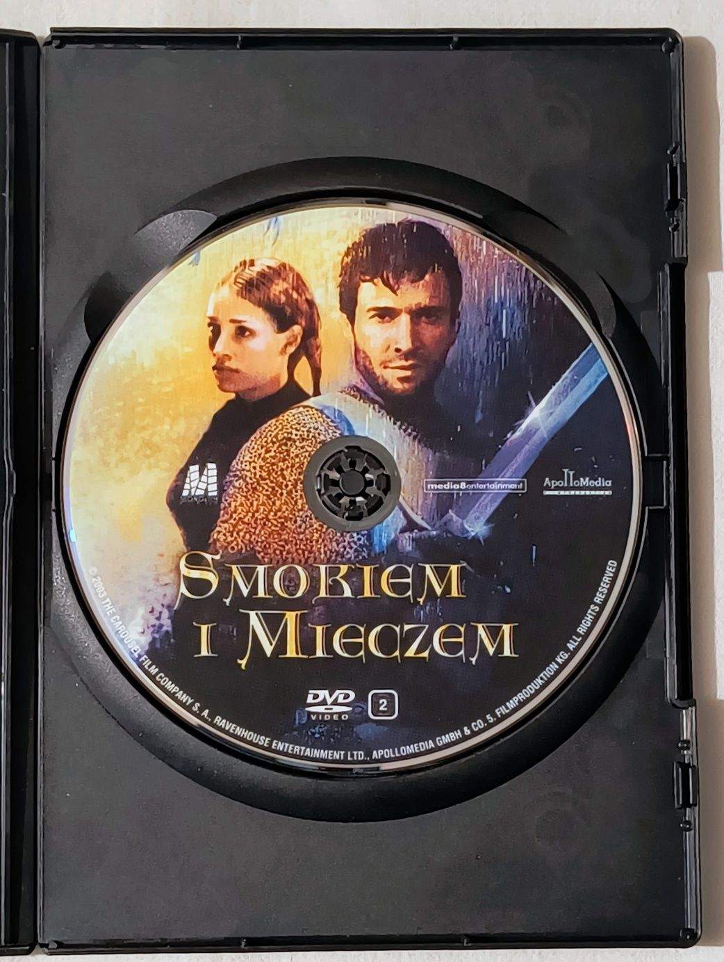 Film Smokiem i mieczem płyta DVD