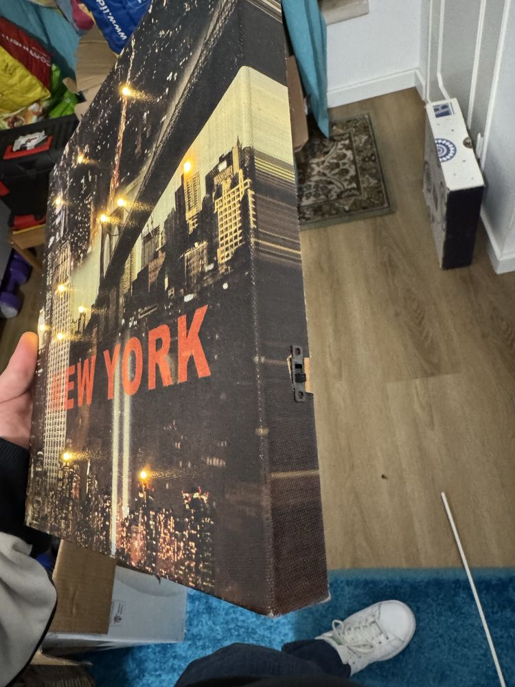 Quadro New York com Luz