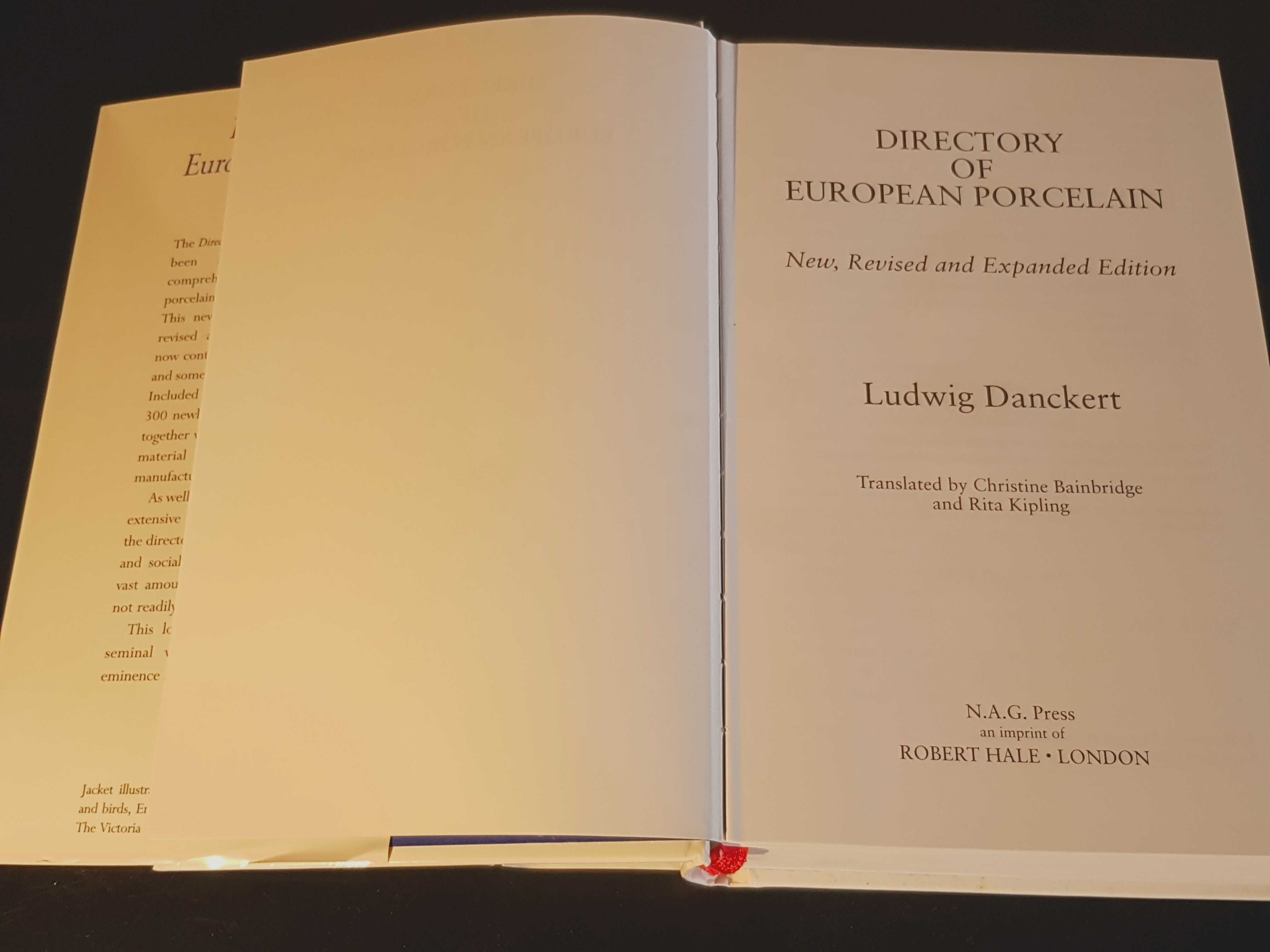 Directory of European Porcelain -  Ludwig Danckert