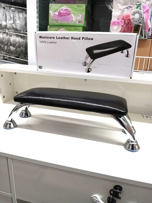 Suporte de Manicure e Pedicure (Preto, Branco ou Rosa)