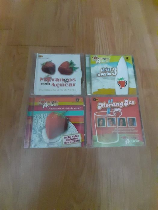4 CDs Morangos com Açúcar 10 Eur todos