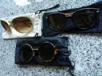 3 pares de óculos de sol
