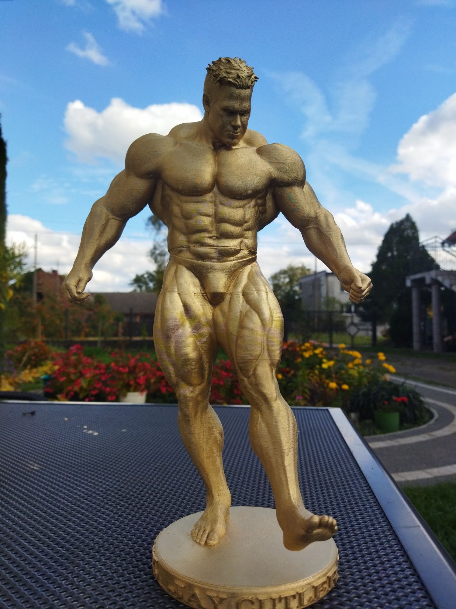 Jay Cutler - figurka 33cm z podstawką - siłownia kulturystyka prezent