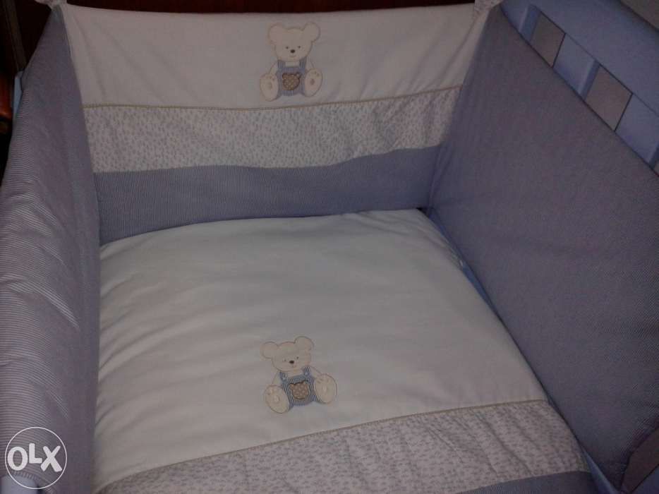 Edredão + resguardo para berço bebe