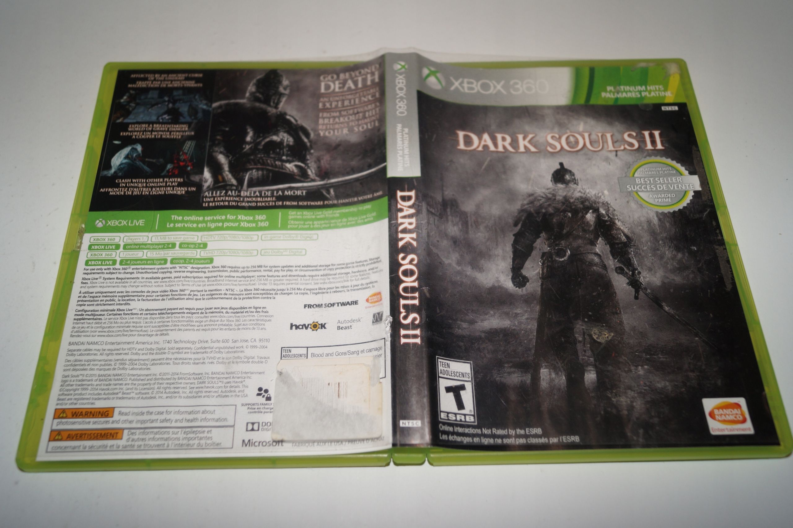 Dark Souls Ii X360 Xbox 360 Ntsc