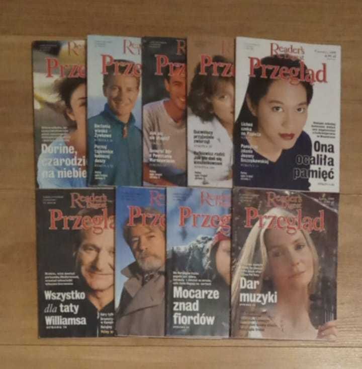 9 archiwalnych numerów Przegląd Readers Digest 1999 rok