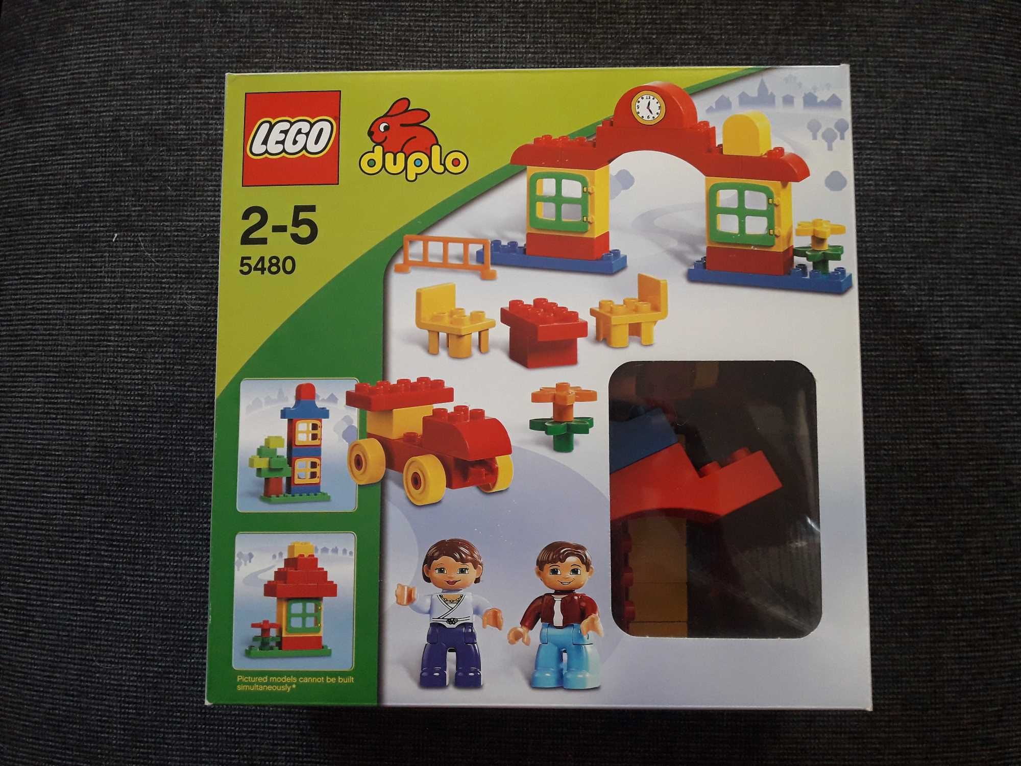 Lego Duplo 5480, 6176 - budowa miasta i klocki konstrukcyjne