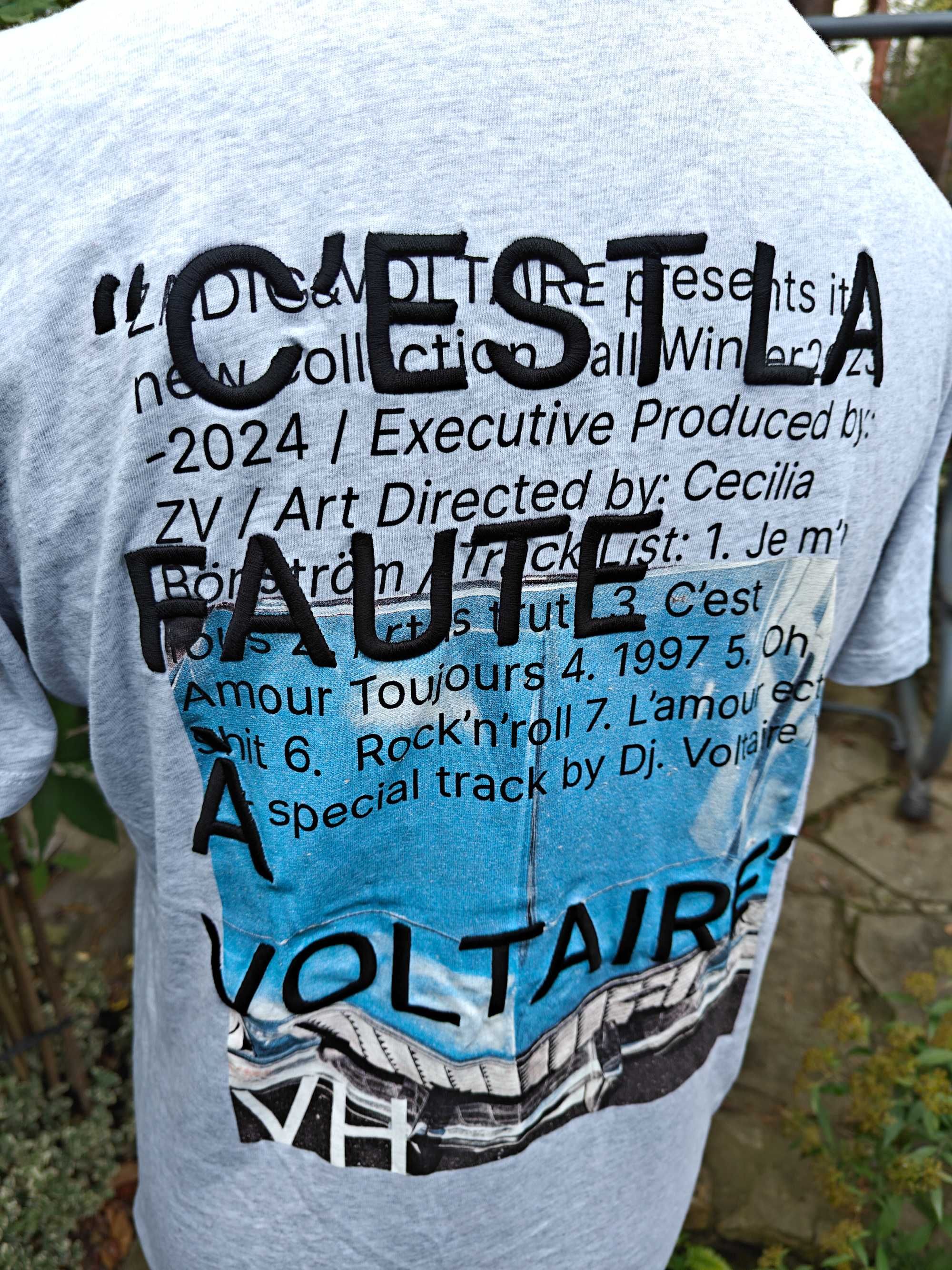 Zadig & Voltaire męski t-shirt koszulka S