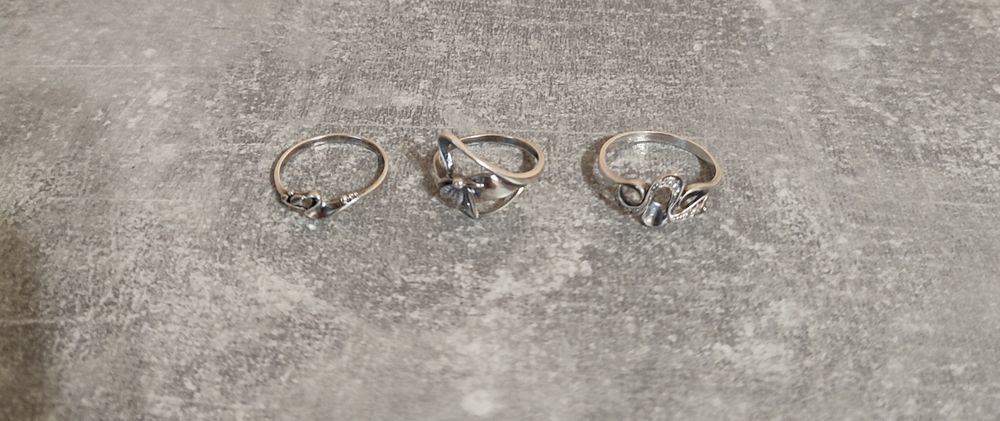 Каблучки. Срібло 925 проби. Нові.