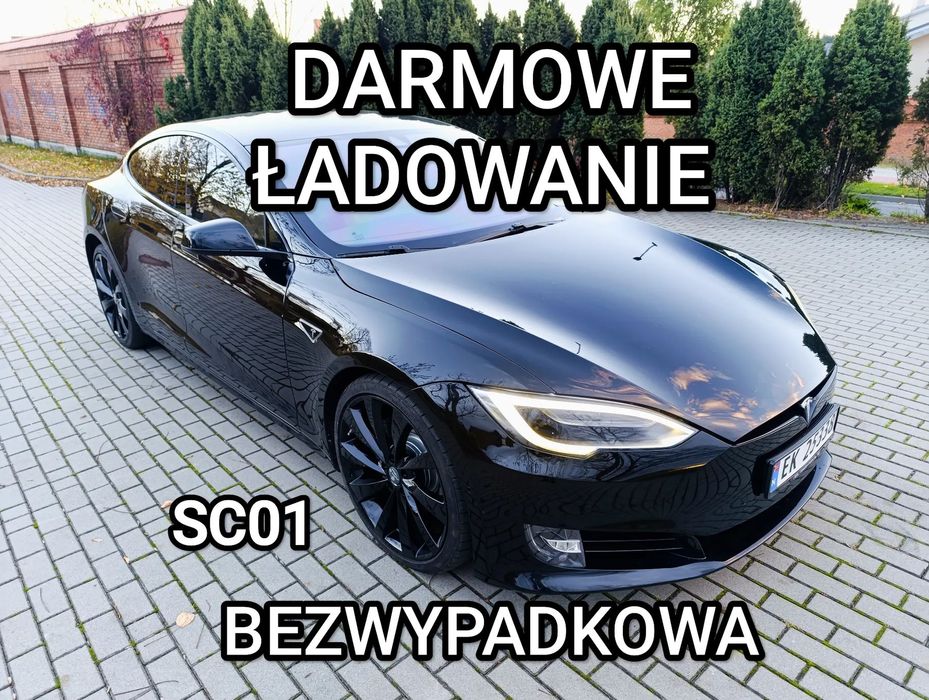 Tesla Model S 90D DARMOWE Ładowanie Dożywotnie SC01 BEZwypadkowa