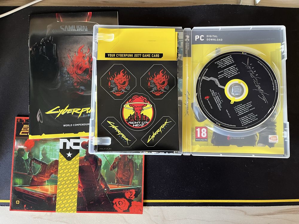 Caixa Cyberpunk 2077 PC (sem jogo)
