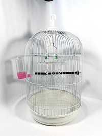 Круглая клетка для птиц AV14, красивые цвета, эконом цена, 33*51см!