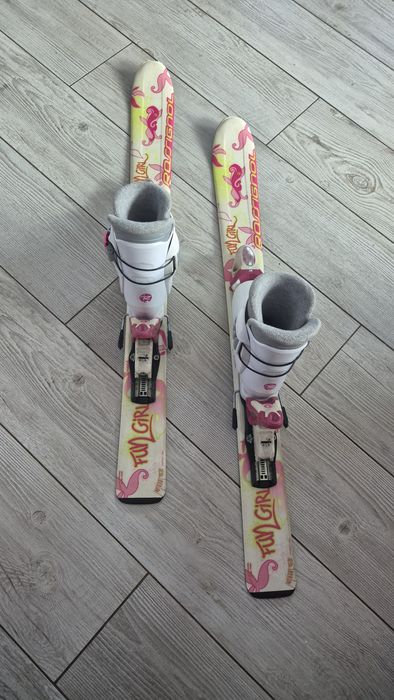 Komplet dla dziewczynki fun girl Narty 93 cm Rossignol buty dziecięce