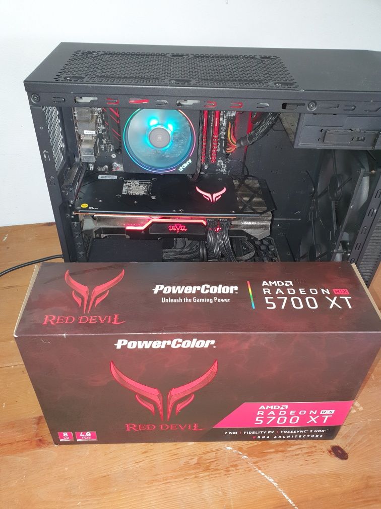 Ryzen 5   5700xt 8GB   16gb ram