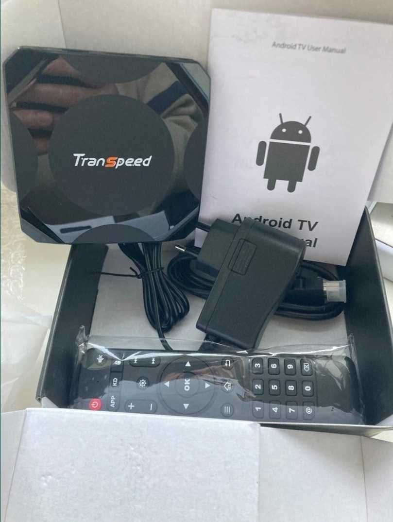 Смарт ТВ приставка Transpeed W2 Android 11, 2-4Гб/16-32Гб бокс X98 tor