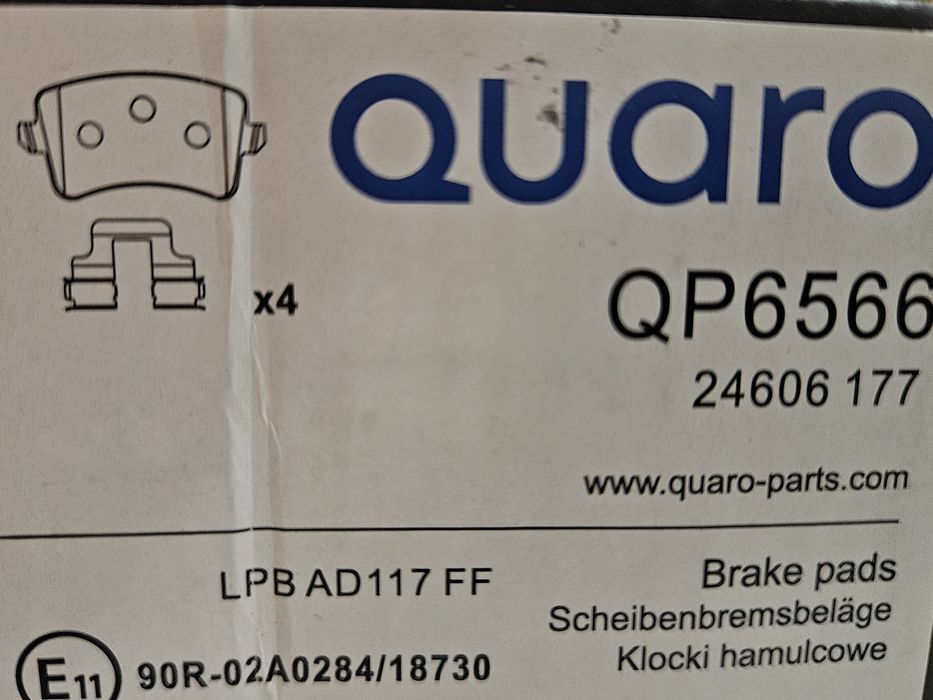 Klocki hamulcowe tyl Audi A4