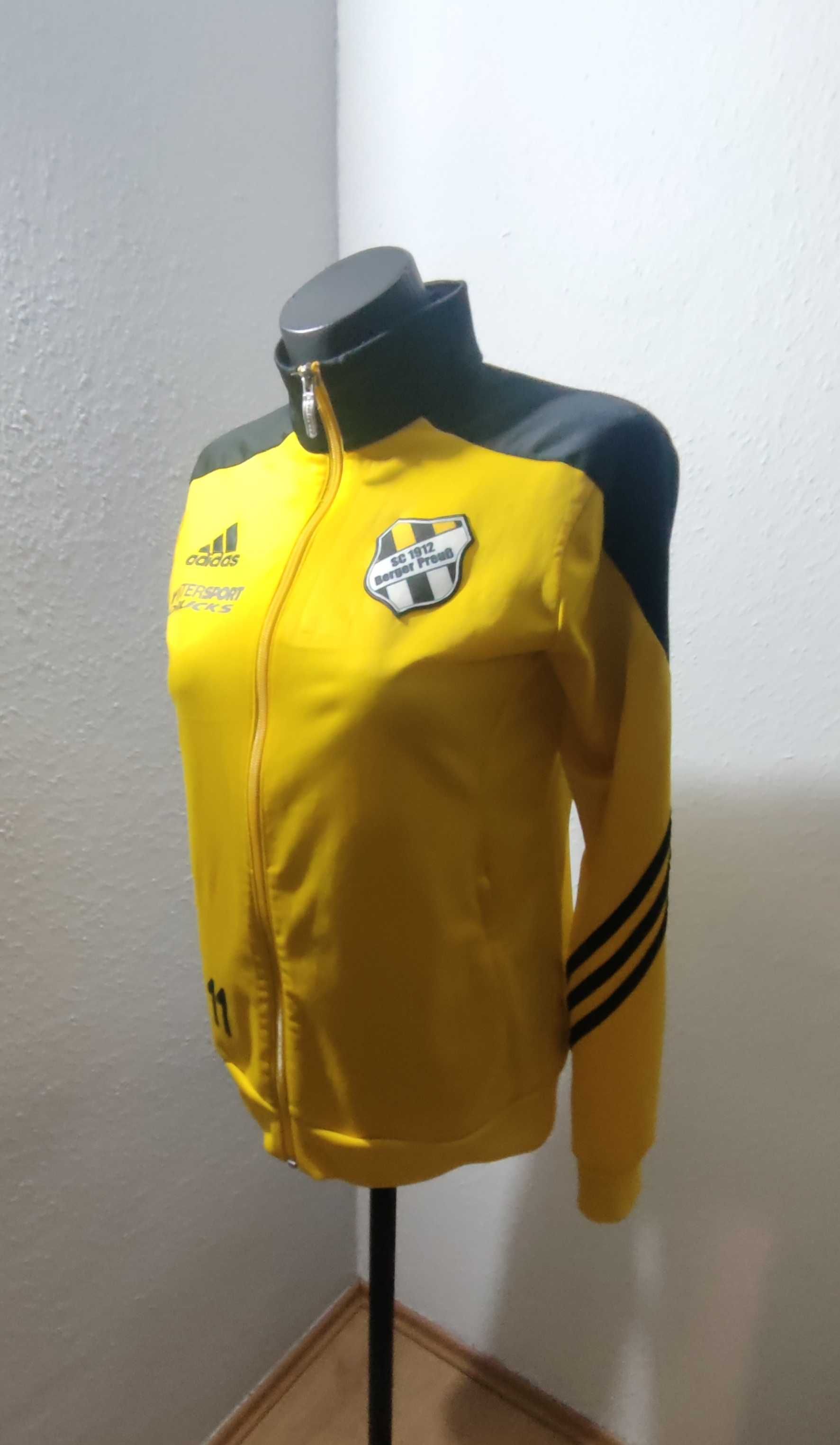 Bluza piłkarska Adidas żółto czarna