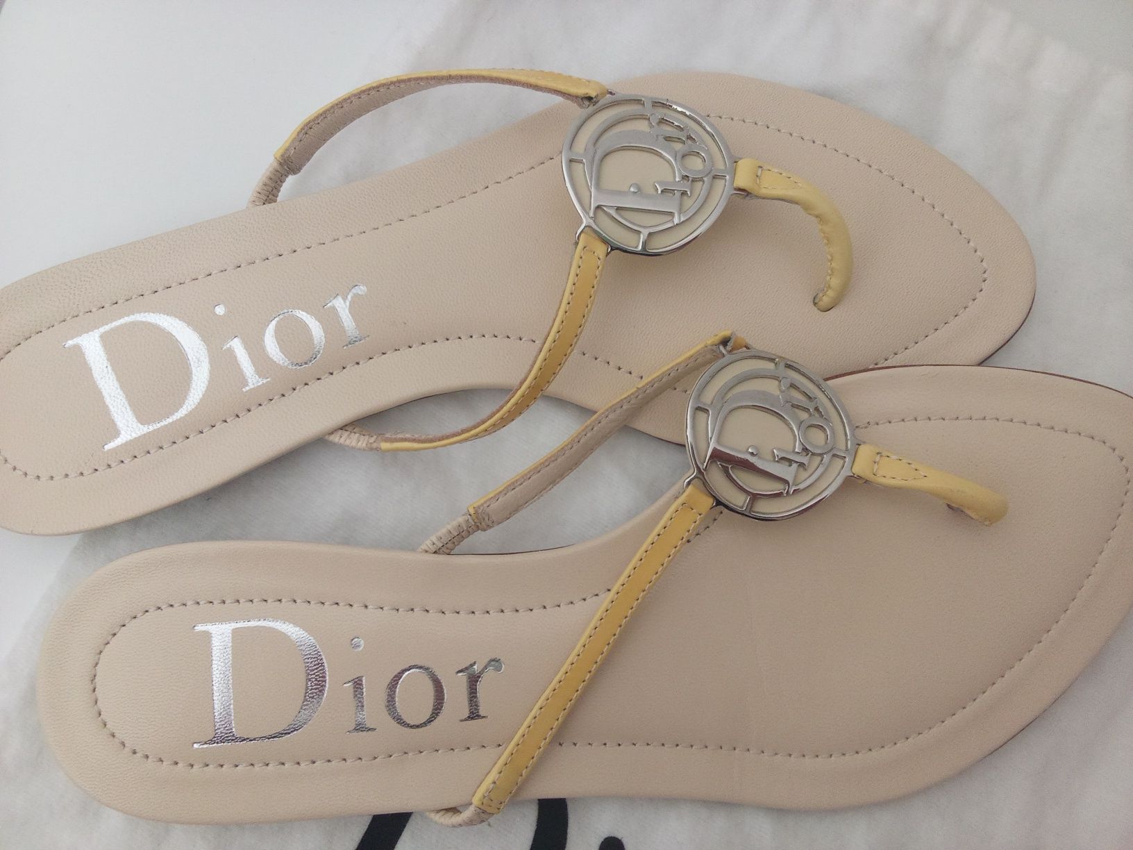 Dior oryginalne sandaly damskie 36