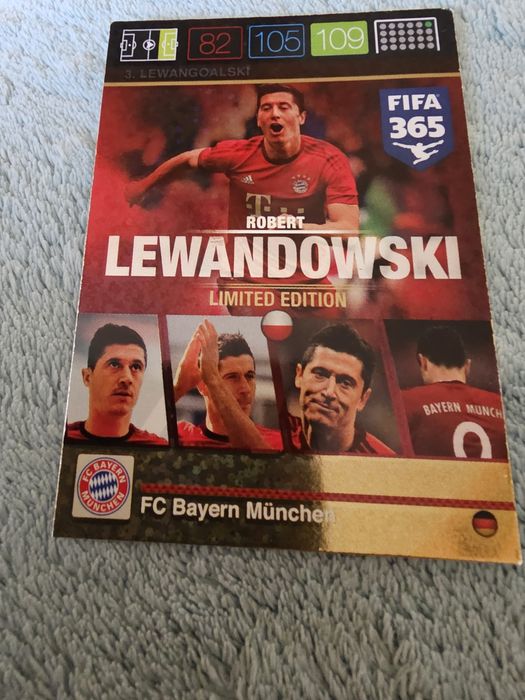 Karta pilkarska Robert Lewandowski Fifa 365