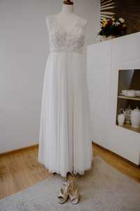 Suknia ślubna Amadea kolor Ivory, rozmiar 40