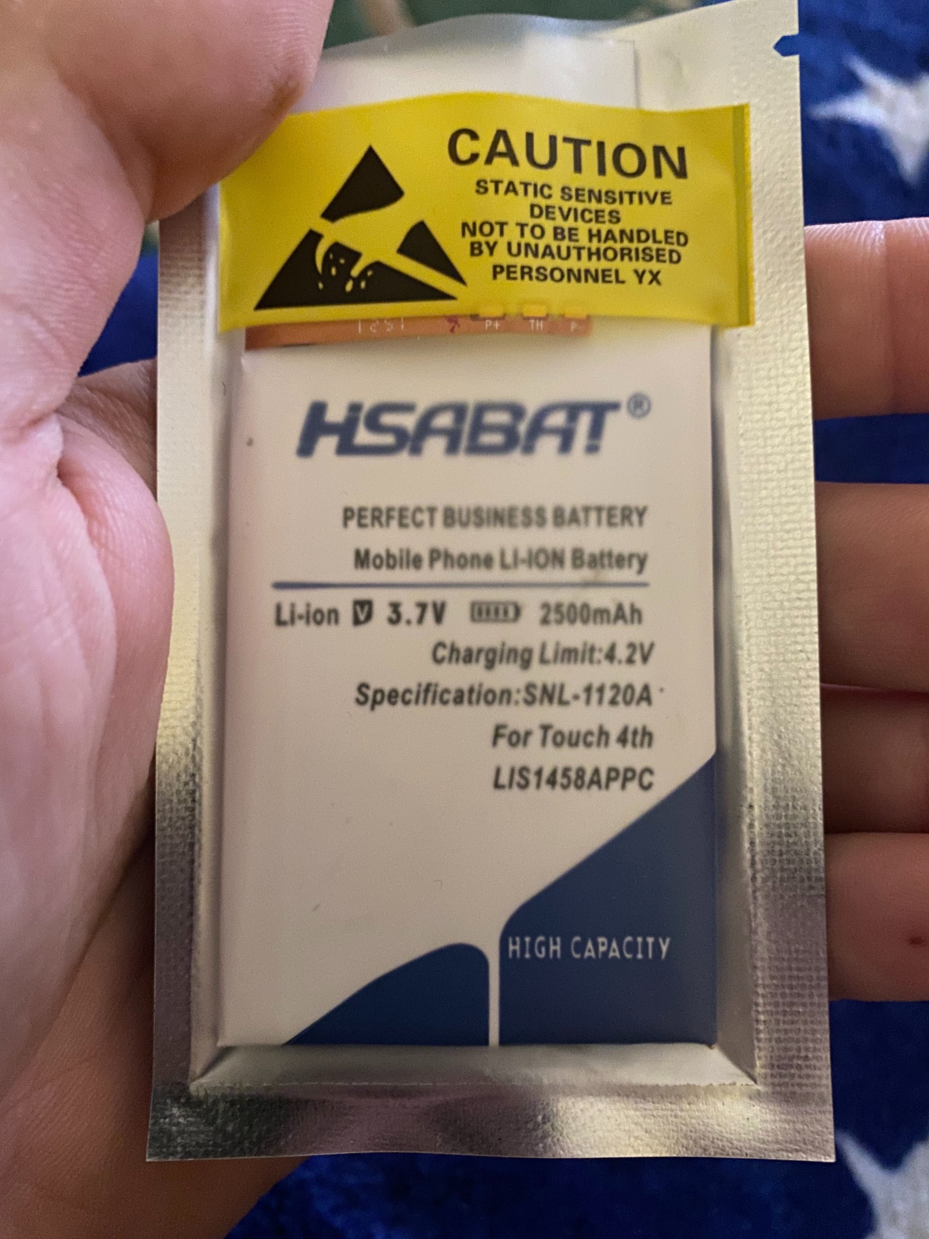 батарея HSABAT 2500mAh