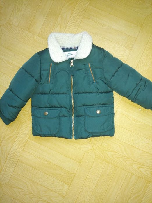 Стильна демікуртка на холодну осінь 9-12 міс