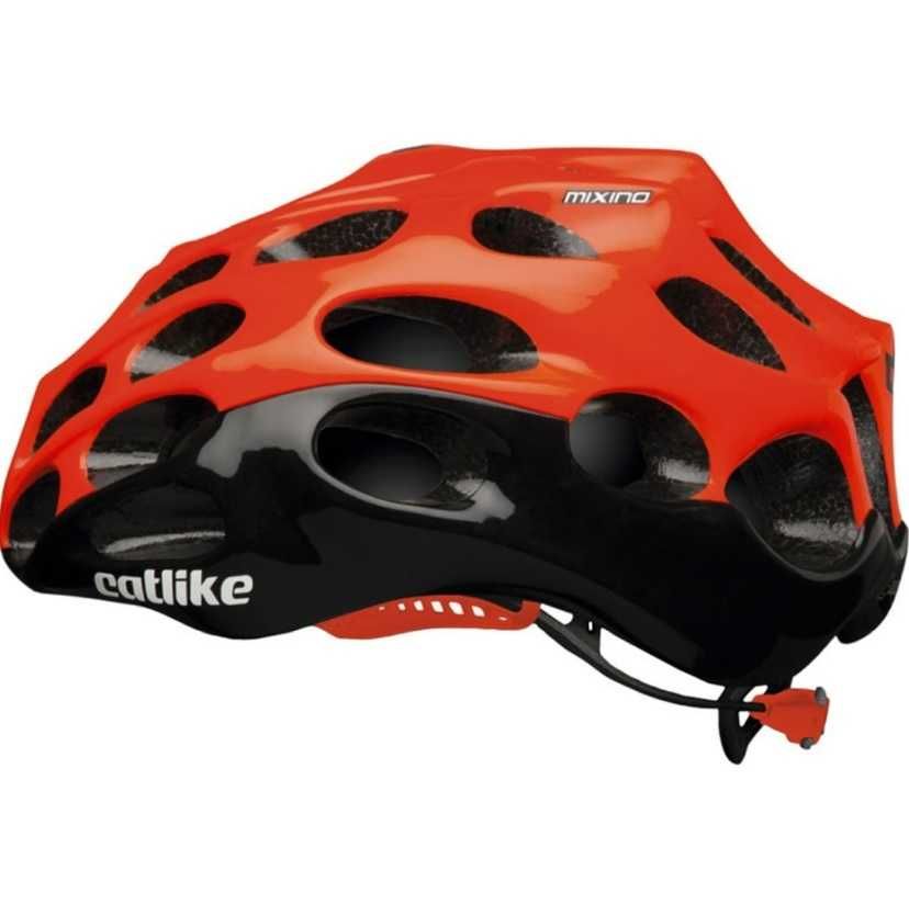 Kask Rowerowy CATLIKE MIXINO Rozmiar SM 52-54cm Szosowy BLACK - ORANGE