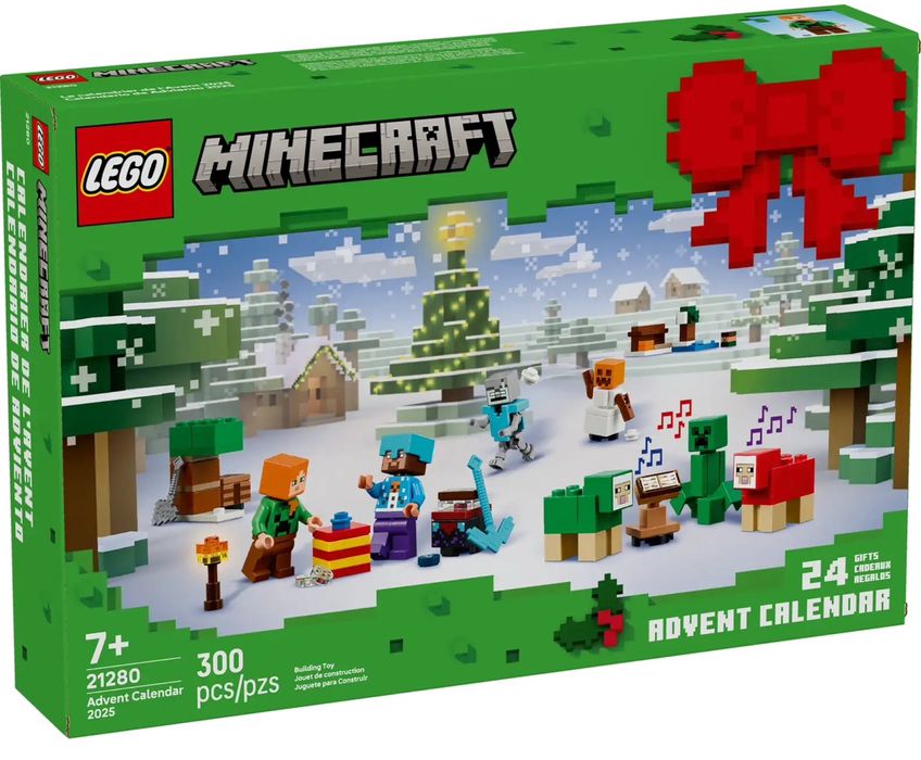 Lego Minecraft 21280 Kalendarz adwentowy 2025