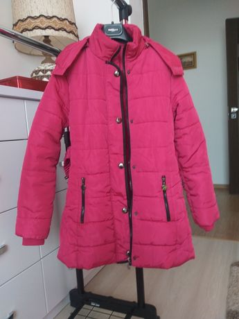 Зимова куртка для дівчинки, зимовий плащ, пуховик