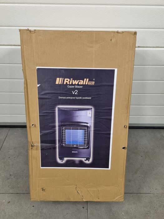 Газовий обігрівач RIWALL. Pro GAZER - BLAZER V2, без запаху!!