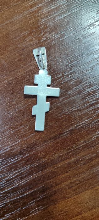 Хрестик   срібний 925