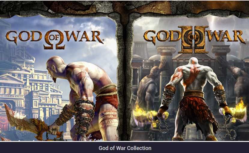 God of War Collection HD Remastered GoW 1 GoW 2 PlayStation 3 (PS3)