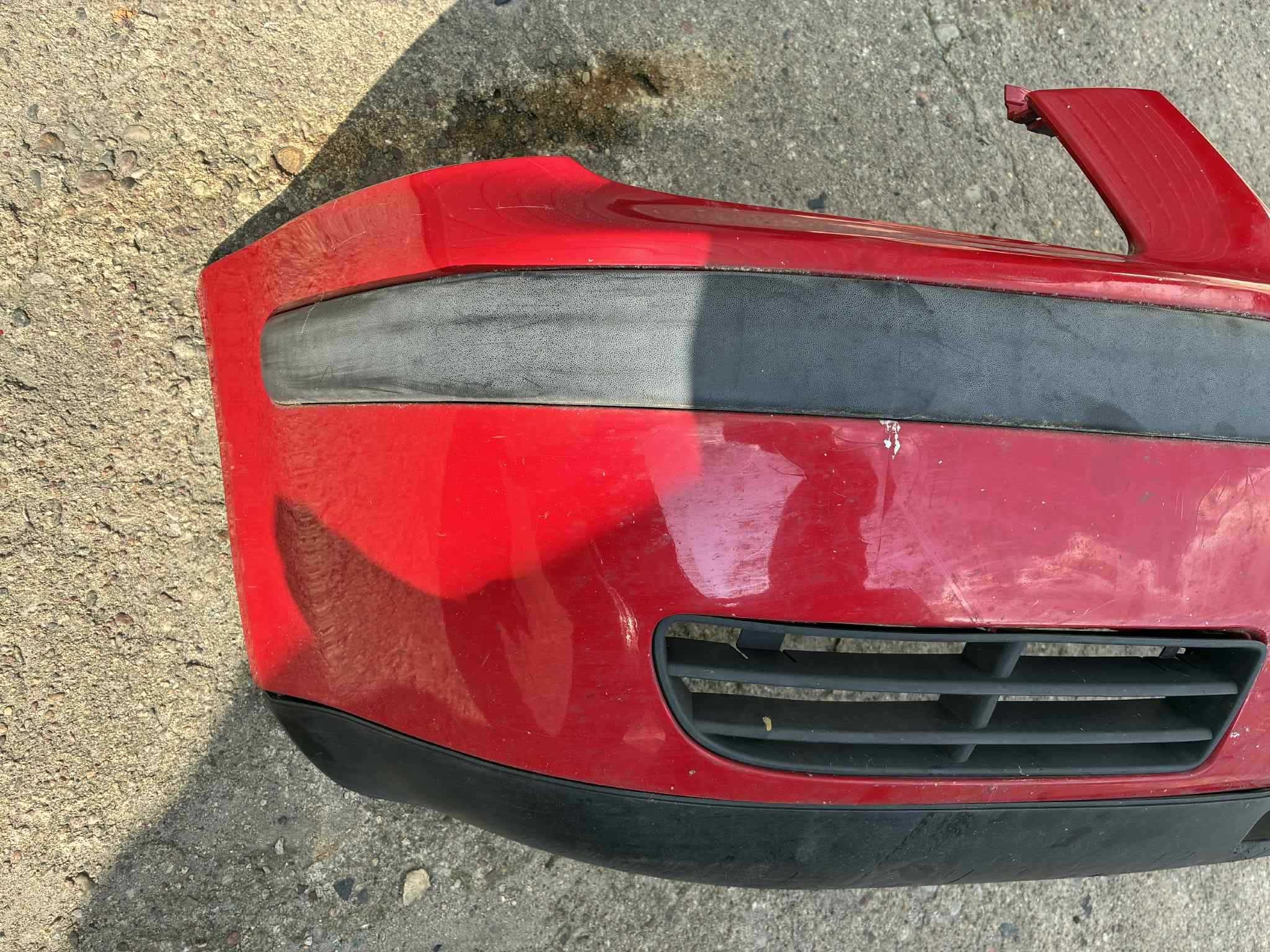 zderzak przód przedni czerwony vw volkswagen golf 4 iv bora LY3D