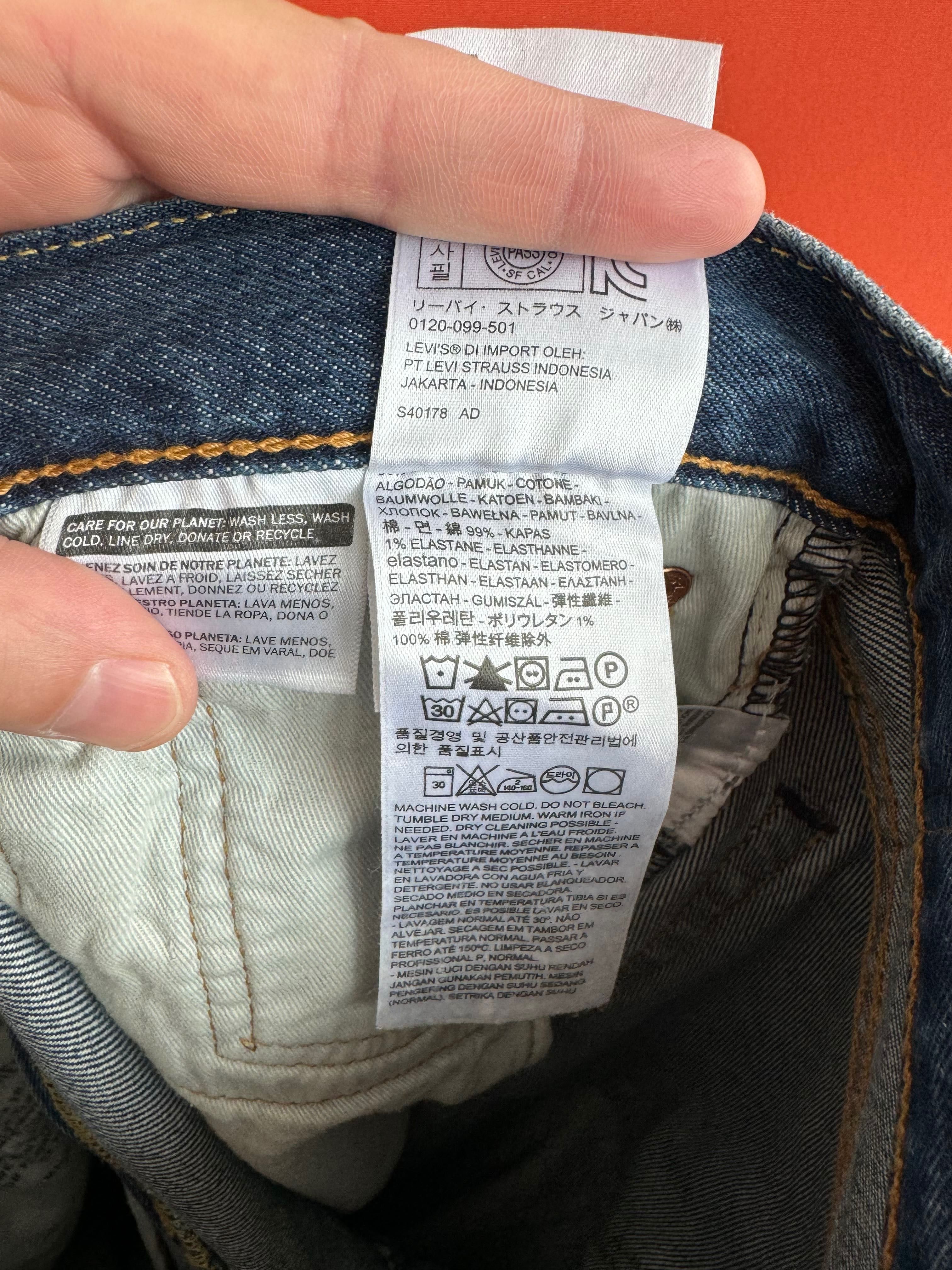 Levis Levi’s 512 Оригінал чоловічі джинси штани розмір 32
