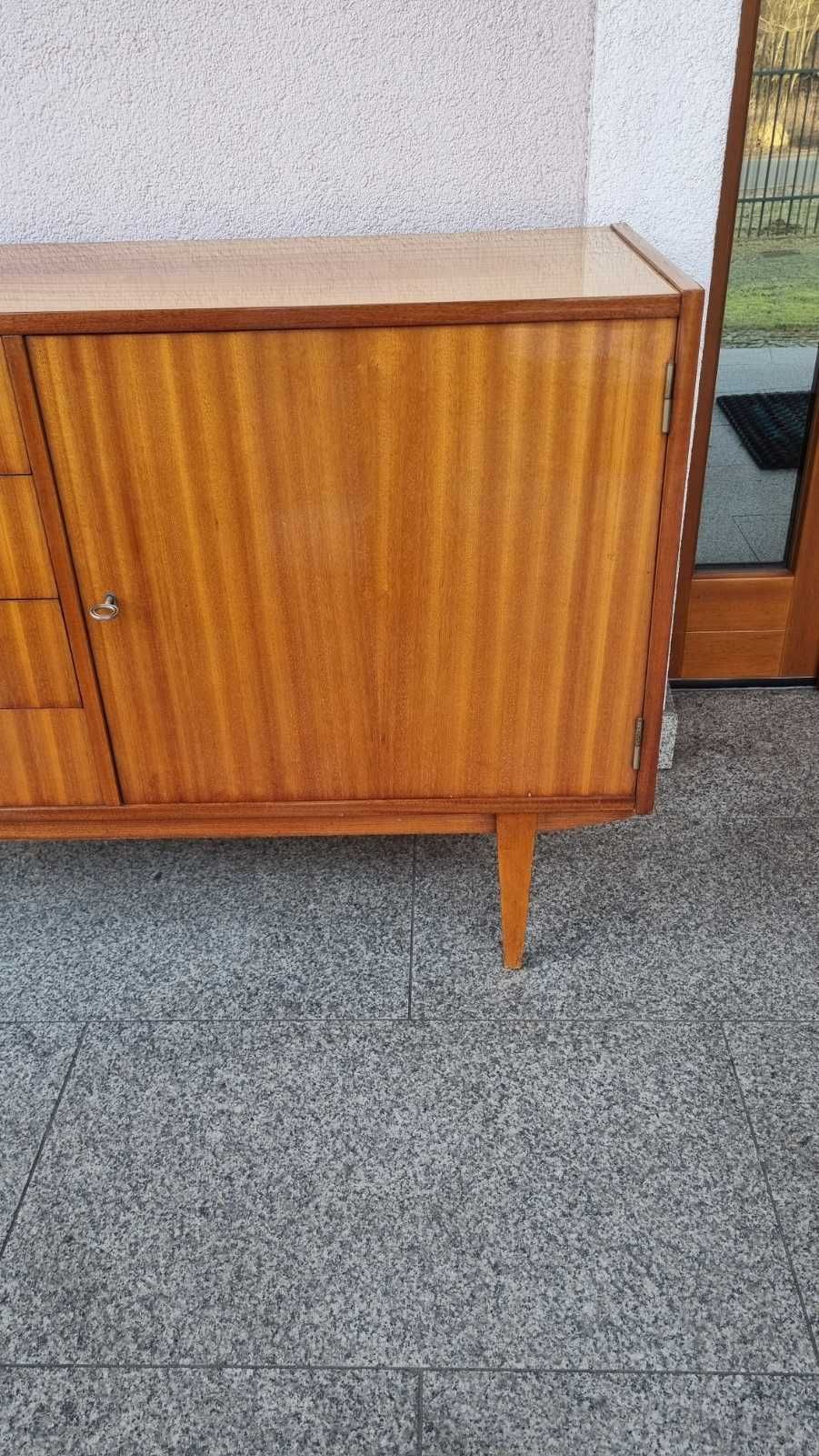 Komoda Violetta Pomocnik Design PRL Lata 70 Pod Umywalkę wysoki połysk