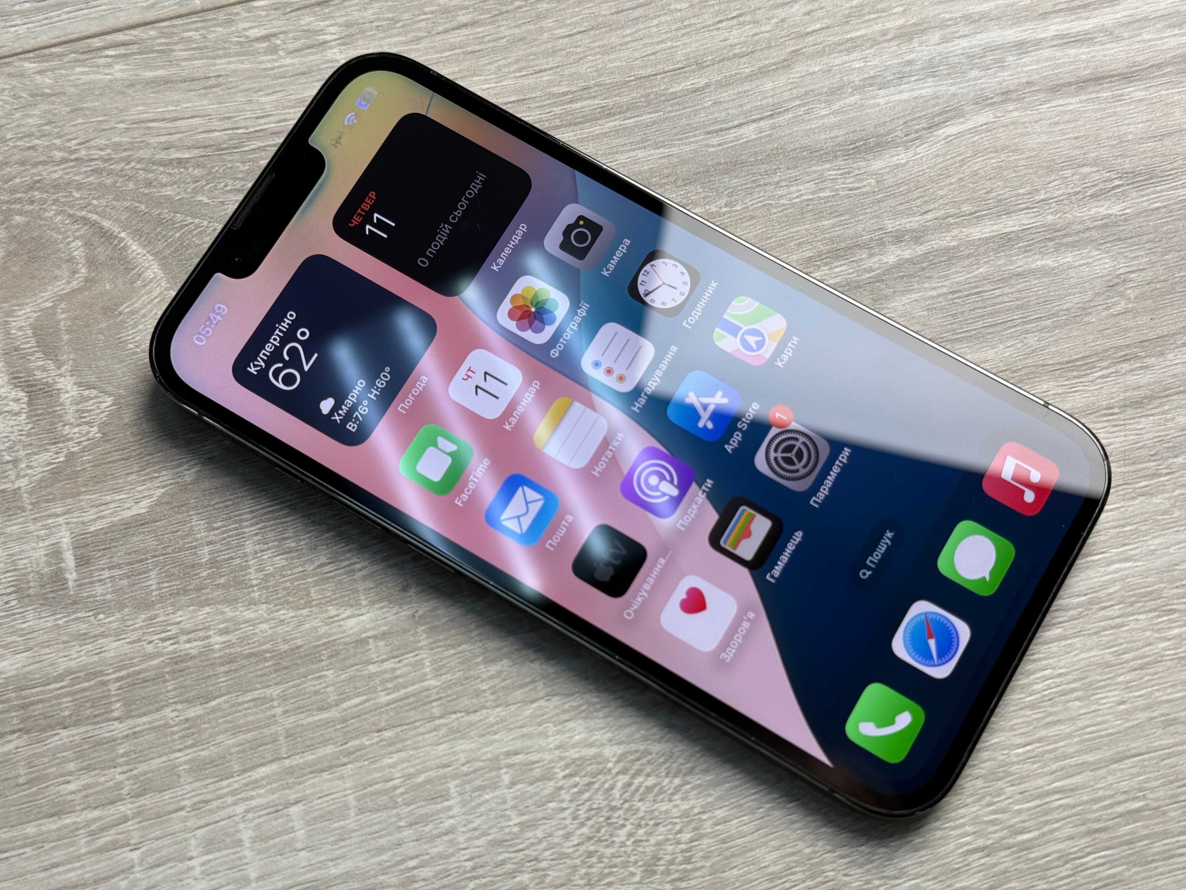 Apple iPhone 13 Pro - 256gb - Graphite 100% АКУМУЛЯТОР