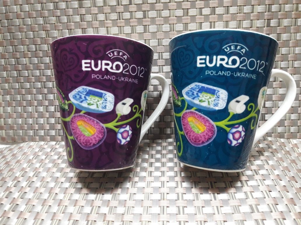 2 kubki Euro 2012 oryginalne oficial licensed produkt