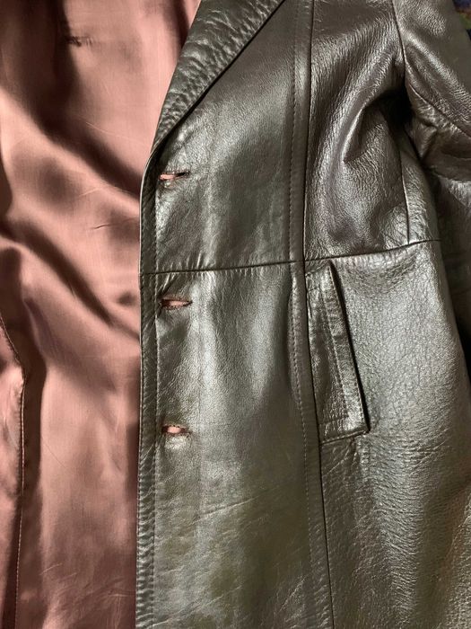 Пальто шкіряне Хутро чоловіче Югославія Кожа 54 р